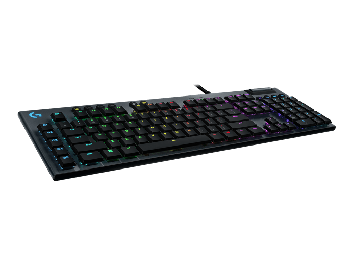 Logitech G815 LIGHTSYNC RGB Mechanical Gaming Keyboard - Black