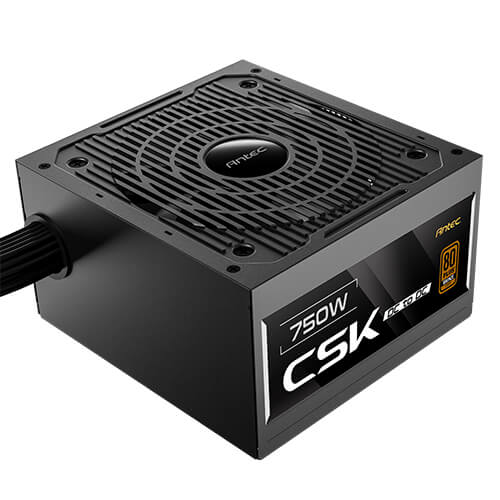 Antec CSK750DC 750W 80 Plus Bronze PCIe 5.1 DC-to-DC Power Supply 5YR Warranty