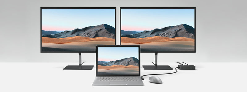 MICROSOFT SURFACE DOCKING STATION V2 (4X USB-C, 2X USB-A, 1X GBE)  - -00009