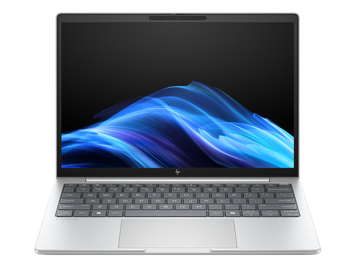 Front view of the HP EliteBook 8 G1i 13 inch Notebook.