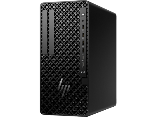 Off center shot of the front of the HP Z1 Tower G1i.