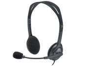 Logitech H111 Strereo Headset (Single 3.5mm Jack) Cable length: 2.35 m