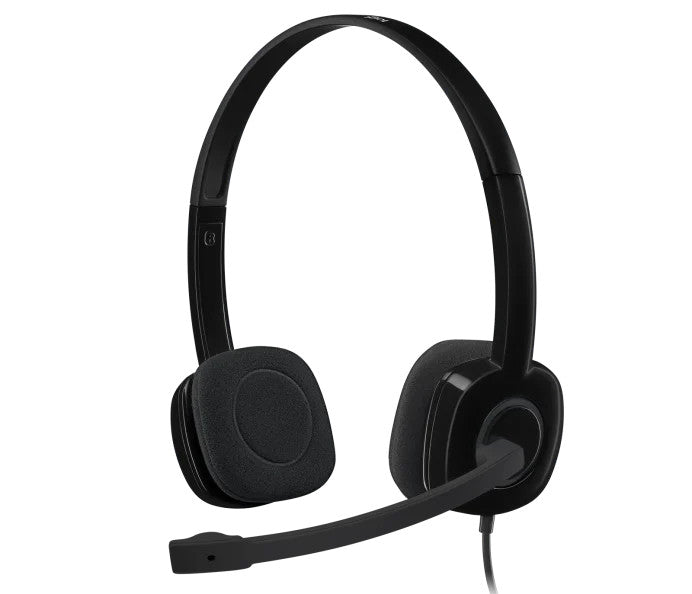 LOGITECH H151 STEREO HEADSET - WIRED, 3.5MM CONNECTION- 981-000587