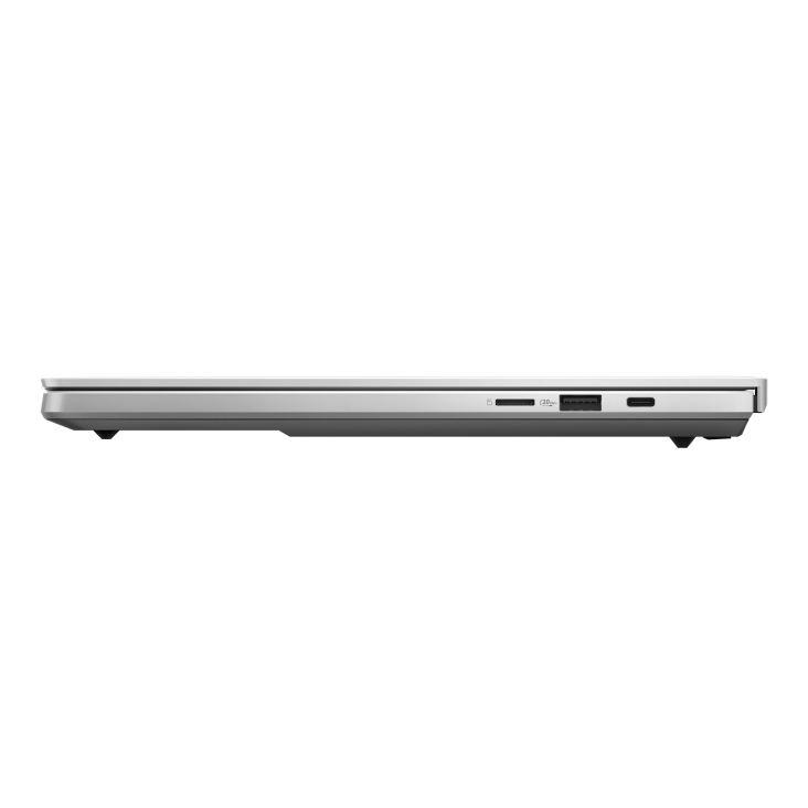 Profile view of the right side of the ROG Zephyrus G14 (2025)