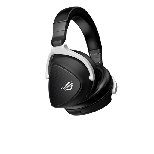 ROG Delta S Wireless Lightweight wireless gaming headset with 2.4 GHz and Bluetooth connectivity, 50 mm ASUS Essence drivers, AI Beamforming Microphones with AI Noise Cancelation, compatible with PCs, Macs, PlayStation® 5, Nintendo Switch™