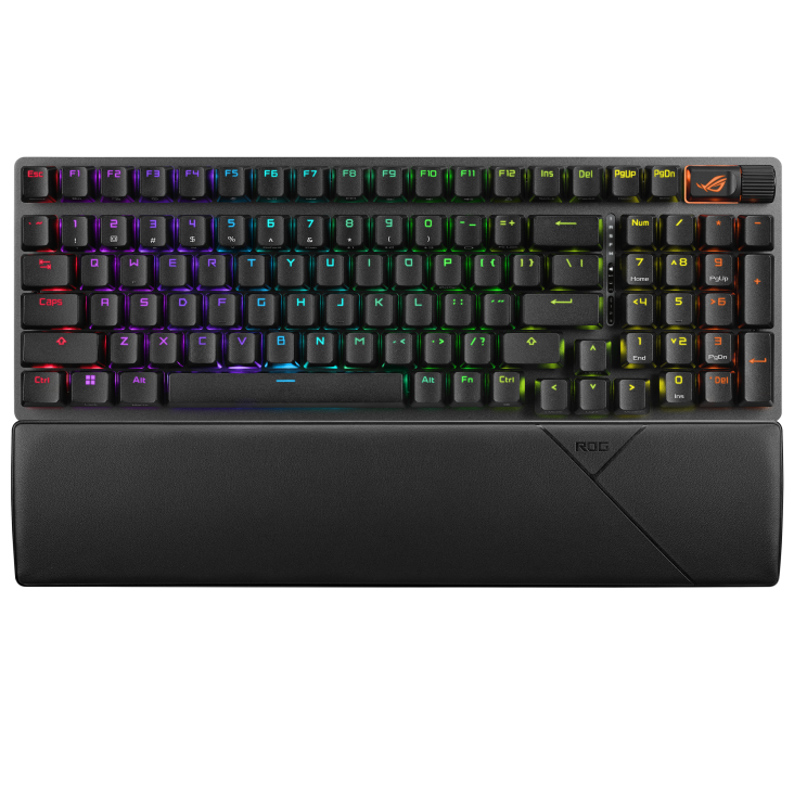 ROG Strix Scope II 96 Wireless gaming keyboard with tri-mode connection