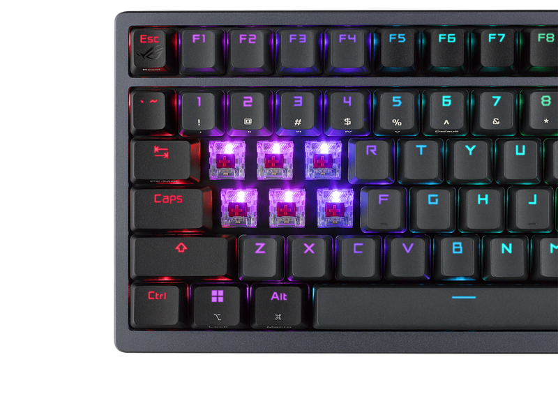 ASUS ROG Azoth Extreme RGB Wireless Mechanical Keyboard, Storm SW