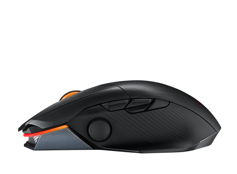 ASUS ROG Chakram X Origin RGB Gaming Mouse, 36,000dpi, Tri-Mode Connectivity, 11 Programmable Buttons