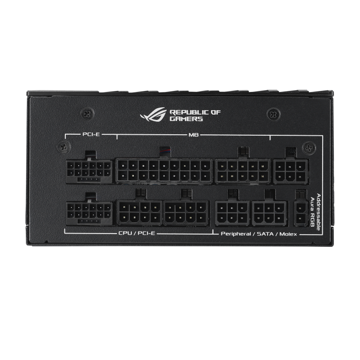 ASUS ROG-LOKI-1200T-SFX-L-GAMING 1200W 80 PLUS Titanium PSU, Japanese Capacitors, 120mm Fan, ROG Heatsink, Dual Ball Fan Bearings, 10YW