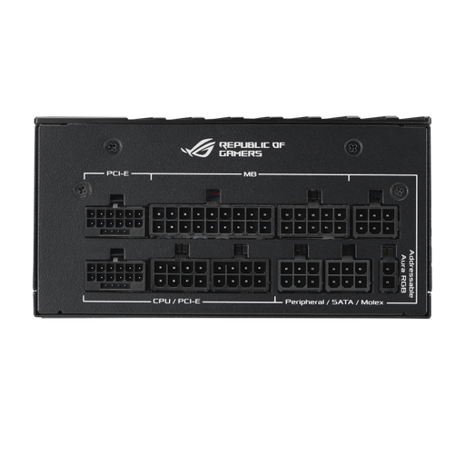 ASUS ROG-LOKI-1200T-SFX-L-GAMING 1200W 80 PLUS Titanium PSU, Japanese Capacitors, 120mm Fan, ROG Heatsink, Dual Ball Fan Bearings, 10YW