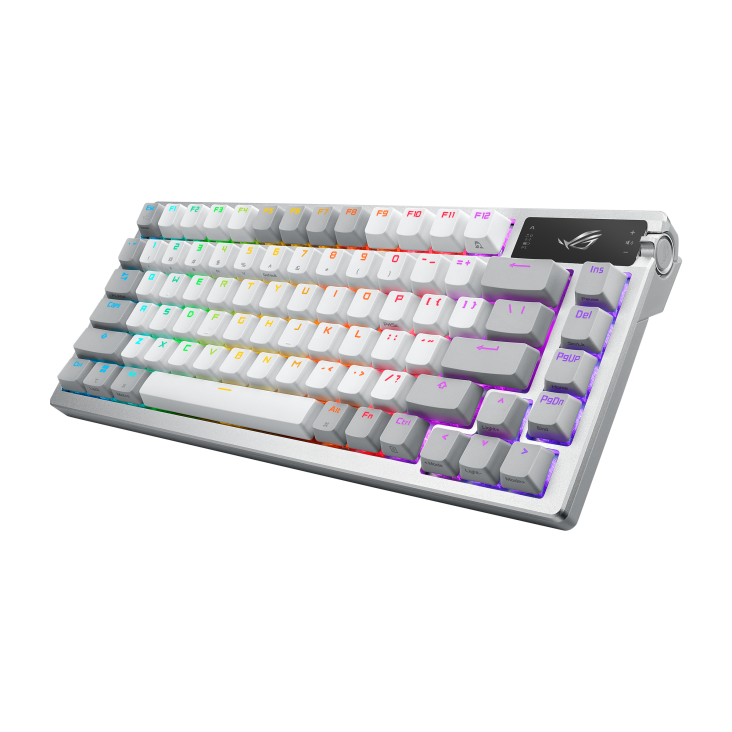 ASUS ROG AZOTH/PBT/WHT (Snow Switch) Gaming Keyboard