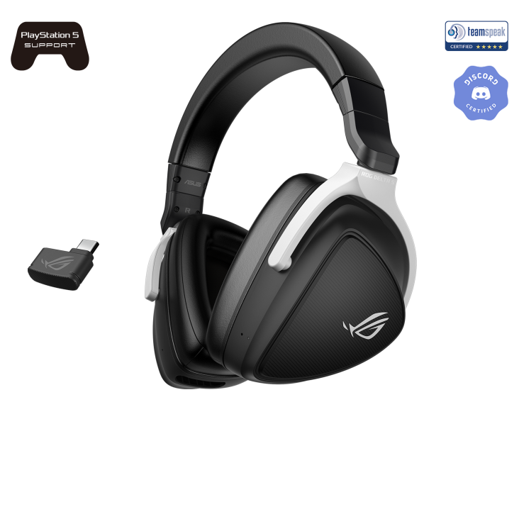 ASUS ROG DELTA S WIRELESS Gaming Headset AI , PC/MAC/PS4/PS5