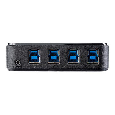 STARTECH 4 PORT USB 3.0 HUB, PERIPHERAL SHARING SWITCH, 2YR - HBS304A24A