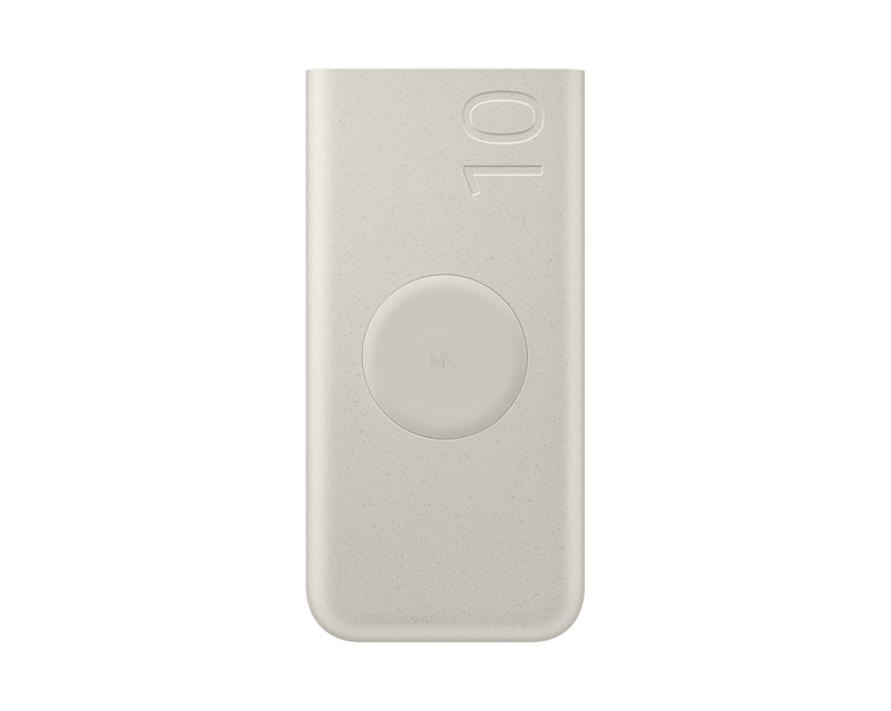 SAMSUNG 10000mAh Wireless Power Bank 25W PD, USB-C(2), (BEIGE) / for Galaxy Tab S7 & Later- EB-U2510XUEGWW