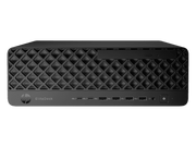 Front view of the HP EliteDesk 8 SFF G1i Desktop AI PC.