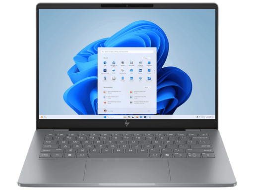 Front view of the HP OmniBook 7 14in Laptop.