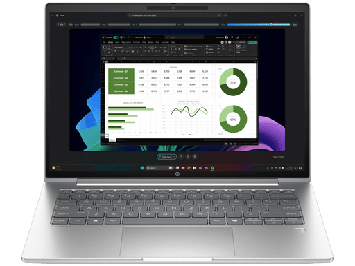 Front view of the ProBook 4 G1i 14 inch laptop