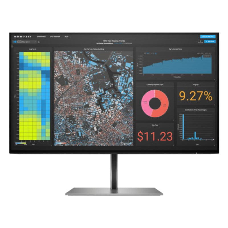 HP Z24F G3 23.8" IPS, 16:9, 250N, 1920X1080, 1000:1, 5MS, DP, VGA, HDMI, TILT, 3YR - 3G828AA