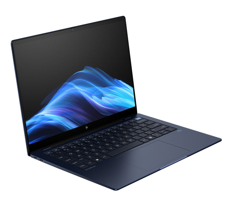 Off center shot of the front of the EliteBook Ultra G1q 14 inch Touch Notebook