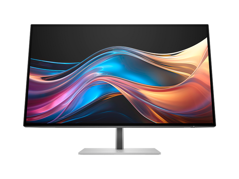 HP 727pq 27in IPS Black QHD 5ms 120Hz Monitor HDMI DisplayPort HDR400 Black Silver