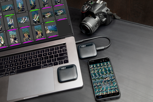 Crucial X6 1TB Portable SSD - 1