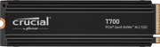 Crucial T700 2TB Gen5 NVMe SSD Heatsink - 12400/11800MB/s