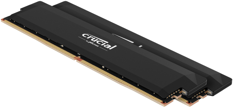 Crucial Pro 32GB (2x16GB) DDR5 UDIMM 6400MHz CL38 Black