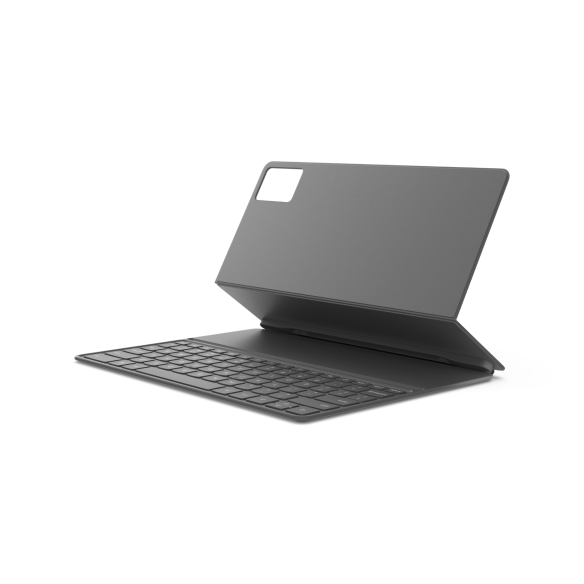 Lenovo Folio Keyboard for Idea Tab Plus 12.1in Luna Grey Lightweight Stand