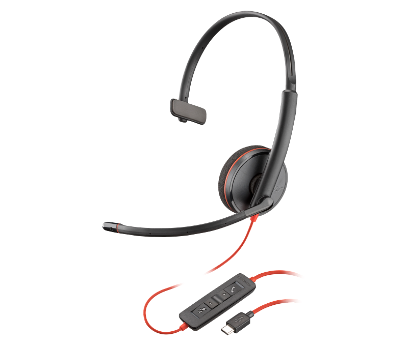 Poly 3210 Blackwire Mono USB-C Headset
