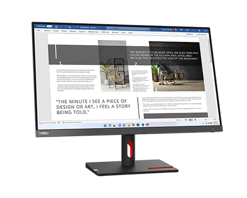 LENOVO S27i-30 27" WLED IPS FHD (16:9), HDMI(2), VGA, TILT, 3YR - 63DFKAR4AU