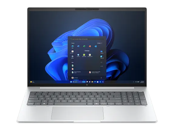 Front view of the HP EliteBook 8 G1i 16 Notebook.