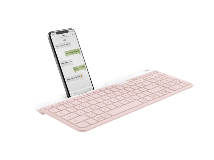 LOGITECH K580 WIRELESS KEYBOARD,MULTI DEVICE,UNIFYING RECEIVER,BT,WHITE-1YR-920-009211