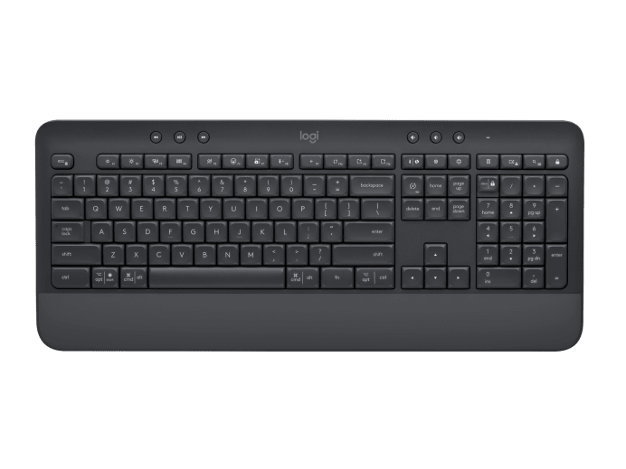 Logitech Signature K650 Comfort Wireless Keyboard Graphite - 920-010955