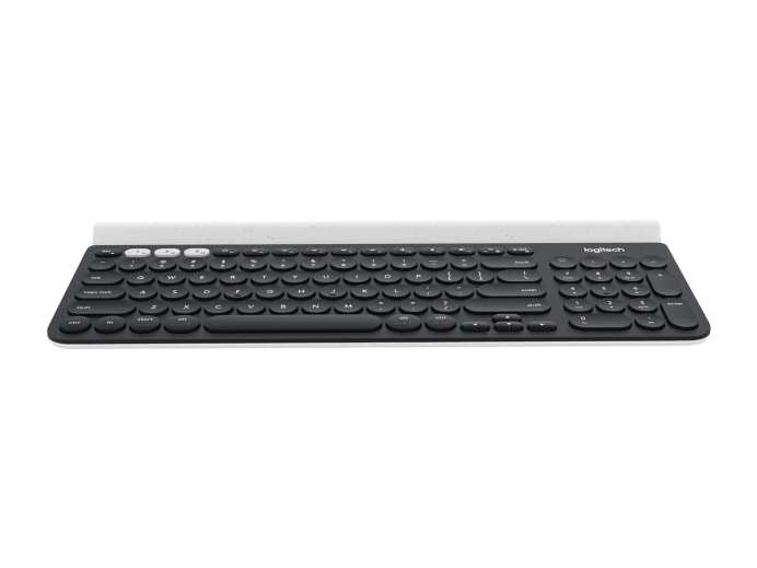 LOGITECH K780 WIRELESS KEYBOARD,CRADLE,MULTI DEVICE,UNIFYING RECEIVER,BT,GRAPHITE-1YR-920-008028