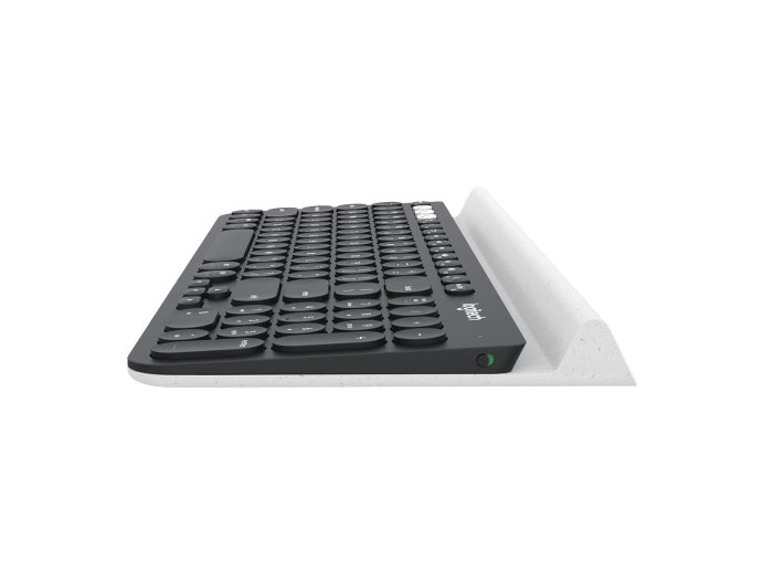 LOGITECH K780 WIRELESS KEYBOARD,CRADLE,MULTI DEVICE,UNIFYING RECEIVER,BT,GRAPHITE-1YR-920-008028