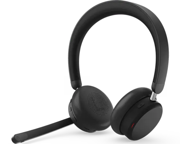 Lenovo Dual-Mode Wireless Hybrid ANC Headset 6550 USB-C Teams Bluetooth 5.3 AI Audio 3YR