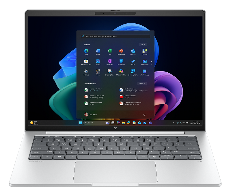 Elitebook 8 G1i 14 AI Laptop, Intel U7-255U 32GB 512GB Windows 11 Pro