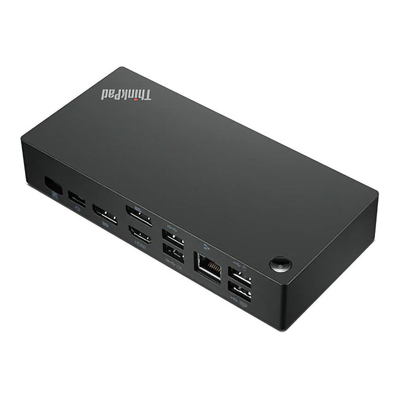LENOVO THINKPAD USB-C DOCK UNIVERSAL DP(2), HDMI(1), USB -C(1), USB3.1(3), 90W, 3YR - 40AY0090AU