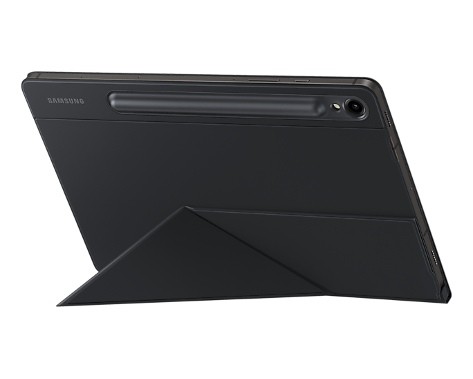 SAMSUNG GALAXY TAB S9/S9 FE SMART BOOK COVER (BLACK)