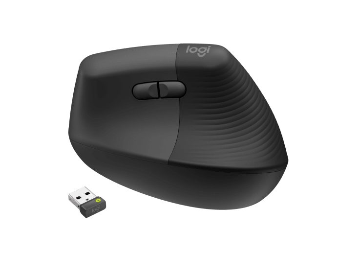 LOGITECH LIFT VERTICAL ERGONOMIC MOUSE FOR BUSINESS, LOGI BOLT, BT, GRAPHITE, 2YR WTY-910-006497