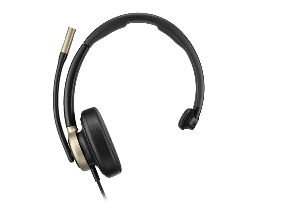 HP Poly Mission 815 UC ANC Headset AI Noise Reduction Open Office Certified