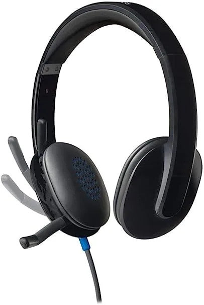 LOGITECH H540 WIRED USB STEREOHEADSET, NOISE CANCELLING MIC- 981-000482