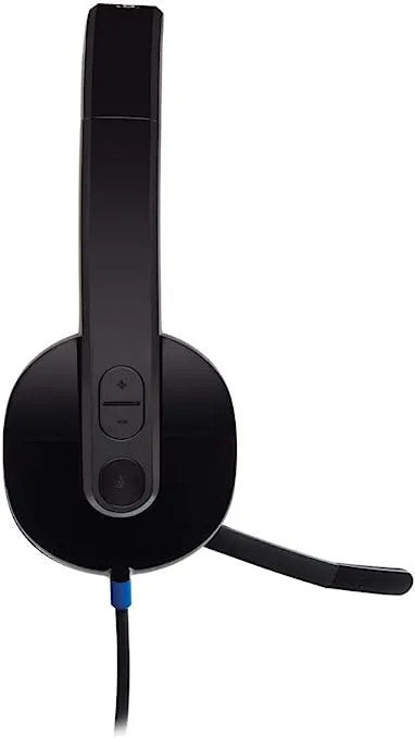 LOGITECH H540 WIRED USB STEREOHEADSET, NOISE CANCELLING MIC- 981-000482