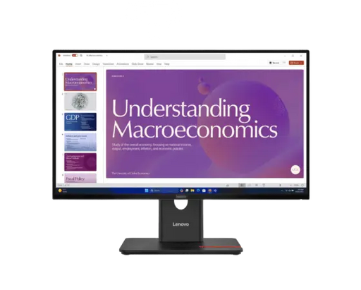 Lenovo ThinkVision T24D-40 23.8-inch FHD IPS Monitor with 99% sRGB and BT.709 Coverage