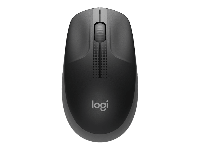 LOGITECH M190 WIRELESS MOUSE PLUG AND PLAY, 2.4GHZ NANO RECEIVER - CHARCOAL - 1YR WTY-910-005913