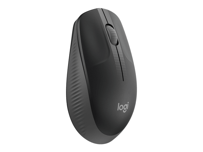 LOGITECH M190 WIRELESS MOUSE PLUG AND PLAY, 2.4GHZ NANO RECEIVER - CHARCOAL - 1YR WTY-910-005913