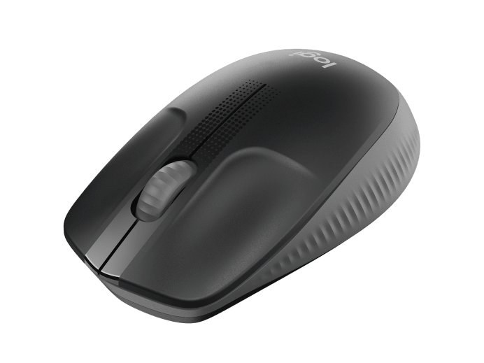 LOGITECH M190 WIRELESS MOUSE PLUG AND PLAY, 2.4GHZ NANO RECEIVER - CHARCOAL - 1YR WTY-910-005913