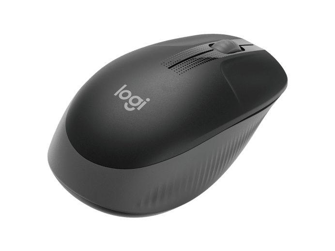 LOGITECH M190 WIRELESS MOUSE PLUG AND PLAY, 2.4GHZ NANO RECEIVER - CHARCOAL - 1YR WTY-910-005913