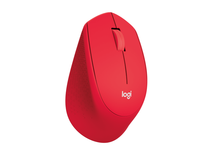 Logitech M331 SILENT PLUS  Wireless Mouse RED DPI 1000 - 910-004916