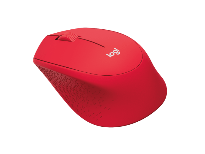 Logitech M331 SILENT PLUS  Wireless Mouse RED DPI 1000 - 910-004916